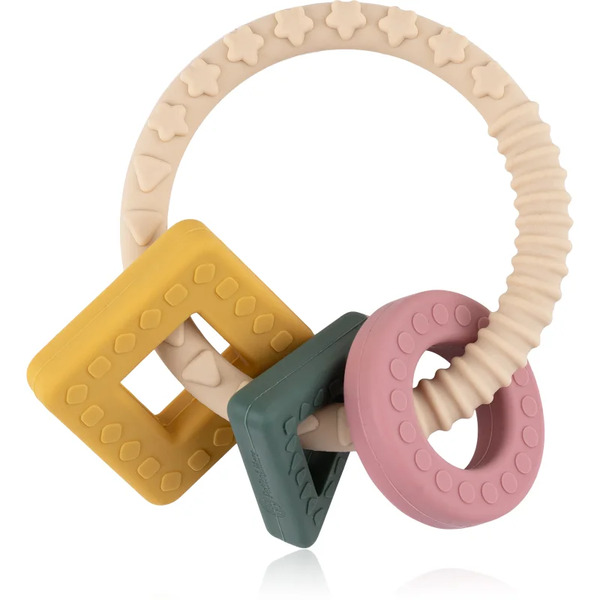  Petite&mars Silicone Teether Figures Dentaruolo 0m+ 1 Pz 
