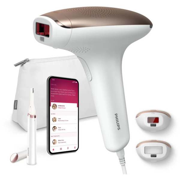  Philips Lumea Ipl 7000 Bri921/00 Epilatore Ipl Per Corpo, Viso, Zona Bikini E Ascelle + Rifinitore Di Precisione 1 Pz 