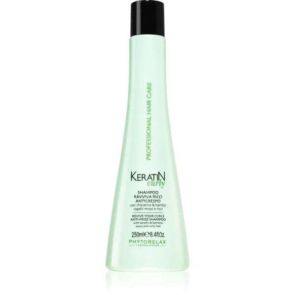  Phytorelax Laboratories Keratin Curly Shampoo Per Capelli Ricci E Mossi Contro I Capelli Crespi 250 Ml 