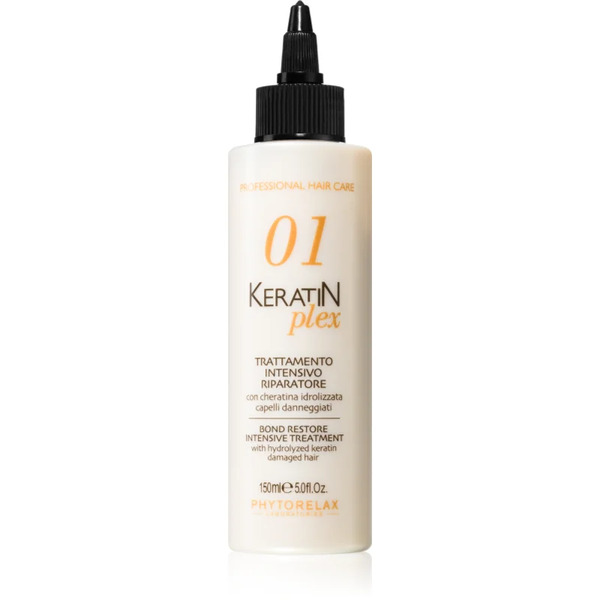  Phytorelax Laboratories Keratin Plex Trattamento Rigenerante Intensivo Per Capelli Rovinati E Fragili 150 Ml 