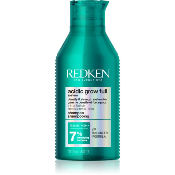  Redken Acidic Grow Full System Shampoo Shampoo Per Capelli Deboli E Danneggiati Per Ripristinare La Densità Dei Capelli 300 Ml 