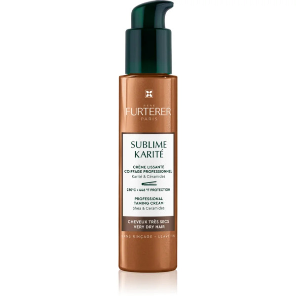  René Furterer Karité Latte Lisciante E Nutriente Termoprotettivo Per Capelli Molto Secchi E Rovinati 100 Ml 