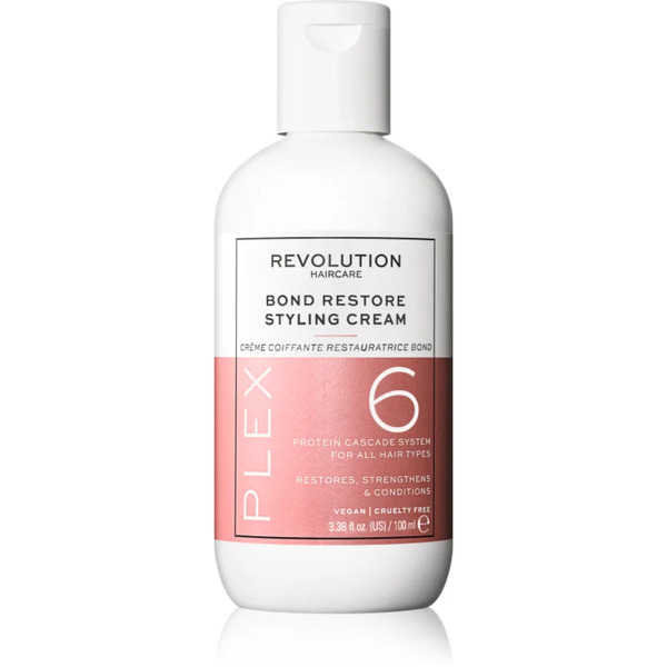  Revolution Haircare Plex No.6 Bond Restore Styling Cream Trattamento Rigenerante Senza Risciacquo Per Capelli Rovinati 100 Ml 