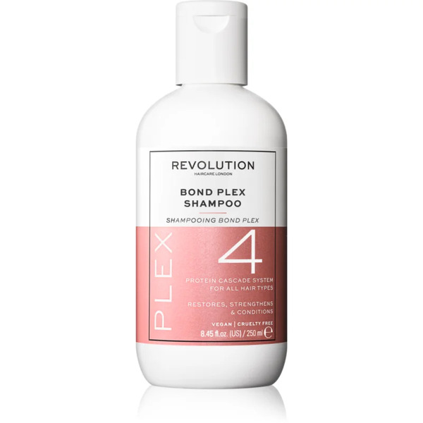  Revolution Haircare Plex No.4 Bond Shampoo Shampoo Nutriente Intenso Per Capelli Rovinati E Secchi 250 Ml 