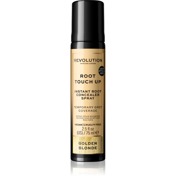  Revolution Haircare Root Touch Up Spray Correttore Istantaneo Per La Ricrescita Colore Golden Blonde 75 Ml 