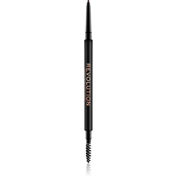  Revolution Precise Brow Pencil Matita Di Precisione Per Sopracciglia Con Spazzolino Colore Dark Brown 0.05 G 