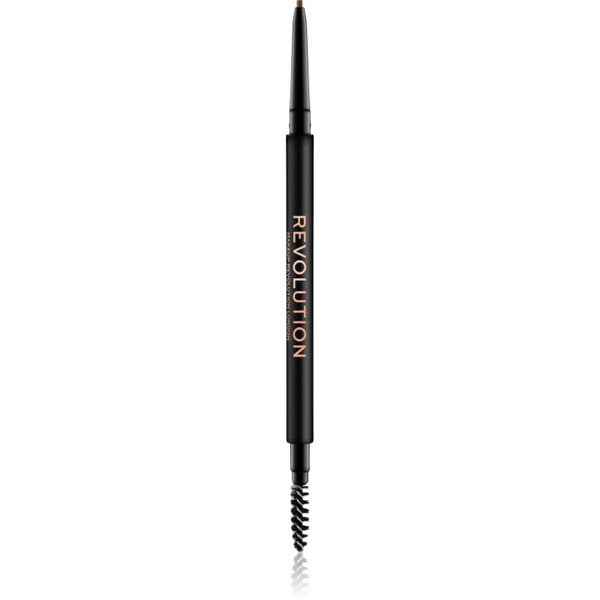  Revolution Precise Brow Pencil Matita Di Precisione Per Sopracciglia Con Spazzolino Colore Light Brown 0.05 G 