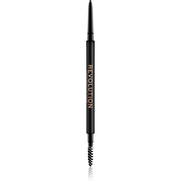  Revolution Precise Brow Pencil Matita Di Precisione Per Sopracciglia Con Spazzolino Colore Medium Brown 0.05 G 