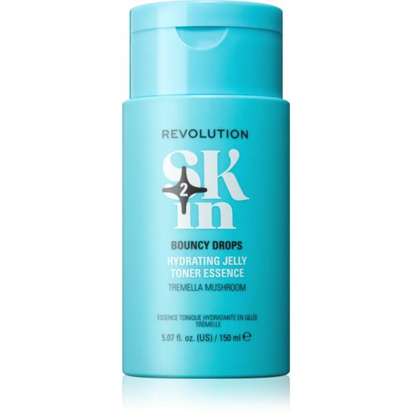  Revolution Skincare Happy Hydrate Tremella Mushroom Hydrating Toner Essence Lozione Tonica Idratante Con Texture In Gel 150 Ml 