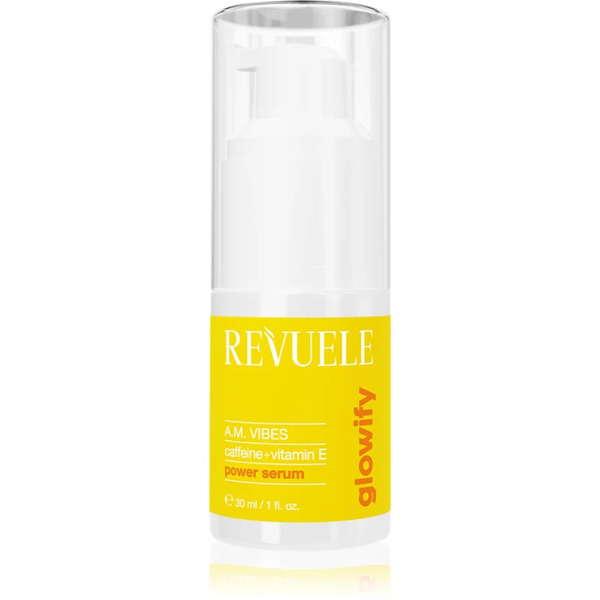  Revuele Glowify A.m. Vibes Power Serum Caffeine + Vitamin E Siero Illuminante Per Il Contorno Occhi 30 Ml 