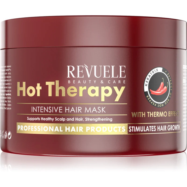  Revuele Hot Therapy Intensive Hair Mask Maschera Rivitalizzante Intensa Per Capelli Secchi E Fragili 500 Ml 