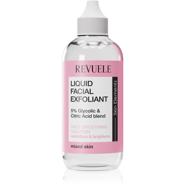  Revuele Liquid Facial Exfoliant 5% Glycolic + Citric Acid Blend Siero Peeling Esfoliante Per Pelli Miste 125 Ml 