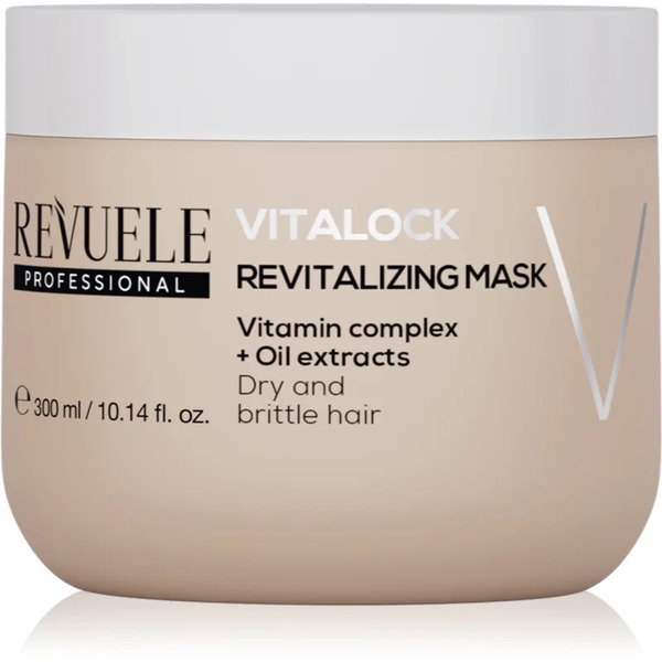  Revuele Professional Vitalock Revitalizing Maschera Rivitalizzante Per Capelli Secchi E Fragili 300 Ml 