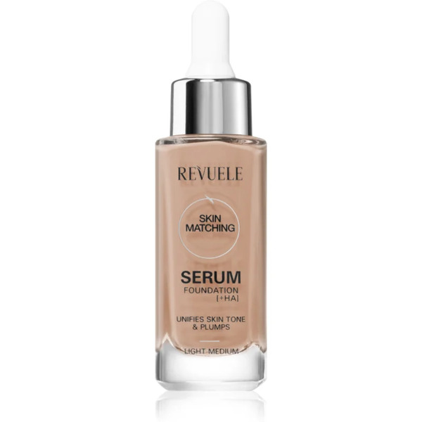  Revuele Serum Foundation [+ha] Fondotinta Idratante Per Unificare Il Tono Della Pelle Colore Light-medium 30 Ml 