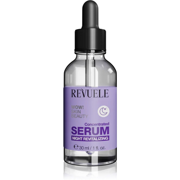 Revuele Wow! Skin Beauty Concentrated Serum Night Revitalizing Siero Notte Antirughe Effetto Idratante 30 Ml 