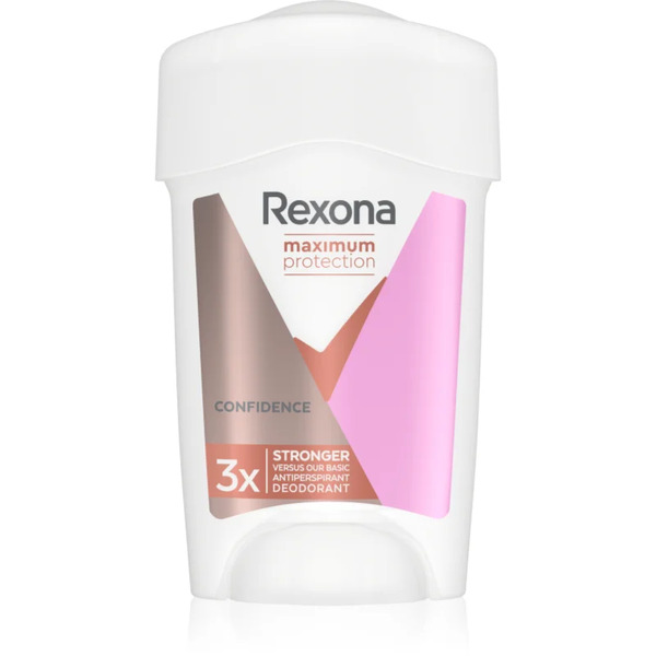  Rexona Maximum Protection Confidence Antitraspirante In Crema Contro La Sudorazione Eccessiva Confidence 45 Ml 