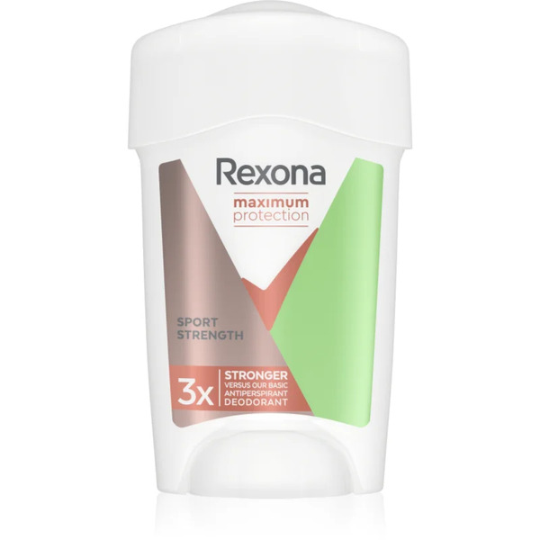  Rexona Maximum Protection Sport Strength Antitraspirante In Crema Contro La Sudorazione Eccessiva 45 Ml 