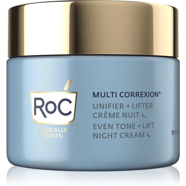  Roc Multi Correxion Even Tone + Lift Crema Notte Illuminante Per Unificare Il Tono Della Pelle 50 Ml 