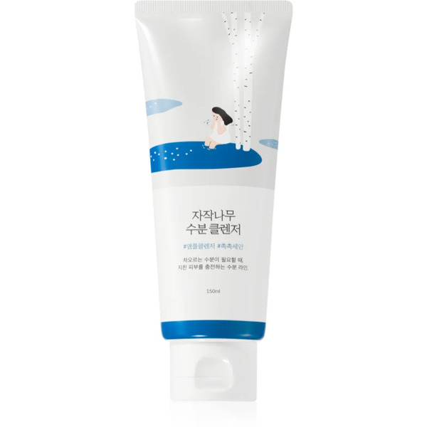  Round Lab Birch Juice Moisturizing Cleanser Gel-schiuma Detergente Delicato Effetto Rigenerante 150 Ml 