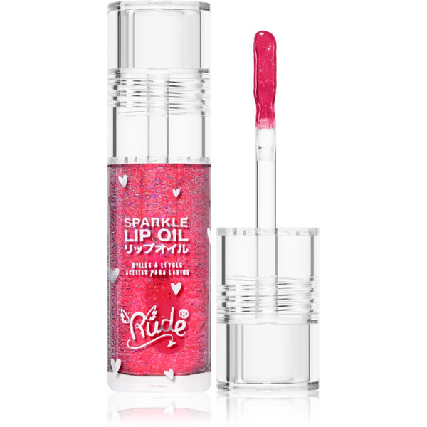  Rude Cosmetics Manga Collection Sparkle Lip Oil Olio Tonificante Per Le Labbra Effetto Idratante Colore Watermelon 4 G 
