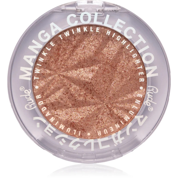  Rude Cosmetics Manga Collection Twinkle Twinkle Highlighter Illuminante Compatto In Polvere Colore Rudeko's Dragon 4 G 