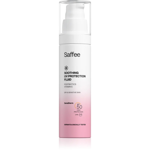  Saffee Sensiderm Soothing Uv Protection Fluid Lozione Protettiva Per Pelli Secche E Sensibili Spf 50 50 Ml 