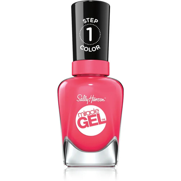  Sally Hansen Miracle Gel™ Smalto Gel Per Unghie Senza Lampada Uv/led Colore 339 Electric Pop 14.7 Ml 