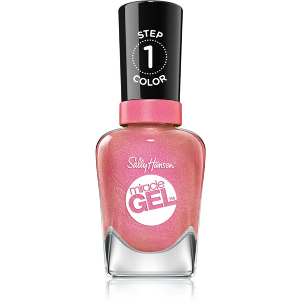  Sally Hansen Miracle Gel™ Smalto Gel Per Unghie Senza Lampada Uv/led Colore Eternally Grapefruit 14,7 Ml 
