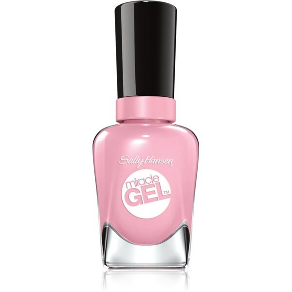  Sally Hansen Miracle Gel™ Smalto Gel Per Unghie Senza Lampada Uv/led Colore 160 Pinky Promise 14,7 Ml 