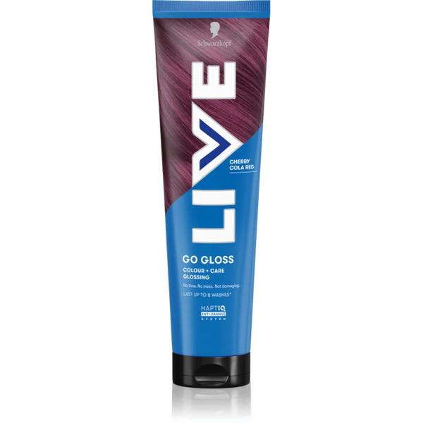  Schwarzkopf Live Colour + Care Maschera Nutriente Colorata Per Capelli Colore Cherry Cola Red 150 Ml 