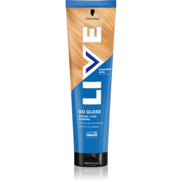  Schwarzkopf Live Colour + Care Maschera Nutriente Colorata Per Capelli Colore Strawberry Soda 150 Ml 