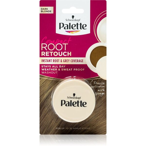  Schwarzkopf Palette Compact Root Retouch Correttore Per Ricrescita E Capelli Grigi Effetto Cipria Colore Dark Blonde 3 G 
