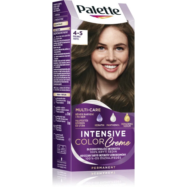  Schwarzkopf Palette Intensive Color Creme Tinta Permanente Per Capelli Colore 4-5 (g3) Truffles 1 Pz 