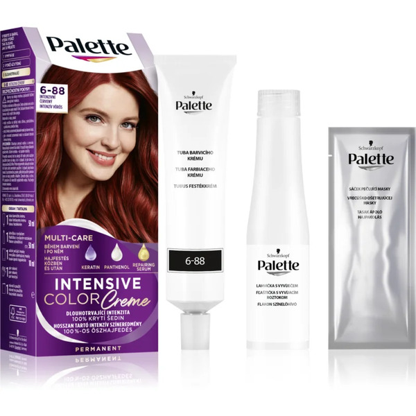  Schwarzkopf Palette Intensive Color Creme Tinta Permanente Per Capelli Colore 6-88 (ri5) Intensive Red 1 Pz 