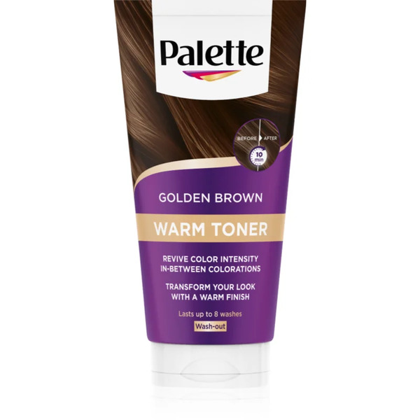  Schwarzkopf Palette Warm Toner Maschera Per Sfumature Calde Dei Capelli Castani Colore Golden Brown 150 Ml 