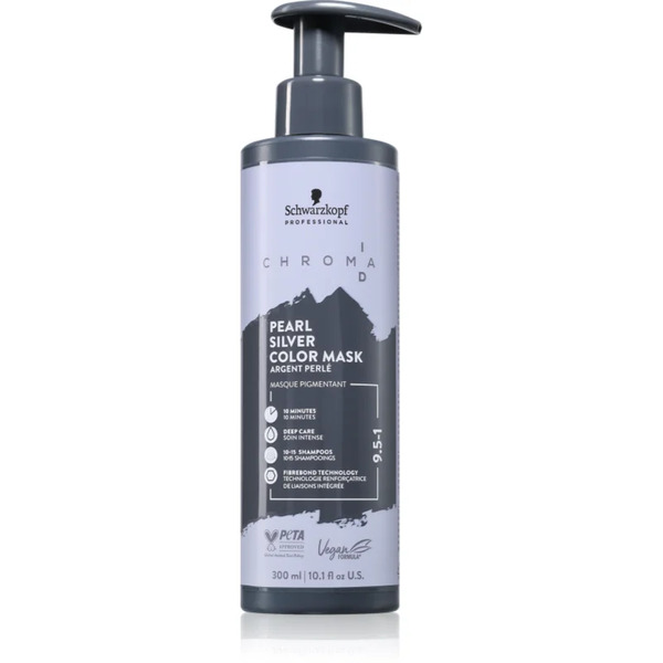  Schwarzkopf Professional Chroma Id Color Mask Intense Bonding Color Mask Per Capelli Colore 9.5-1 Pearl Silver 300 Ml 