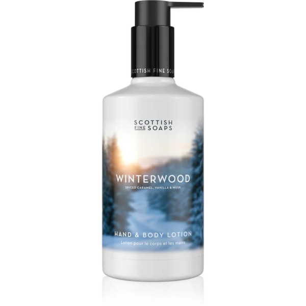  Scottish Fine Soaps Winterwood Latte Corpo Per Mani E Corpo 300 Ml 