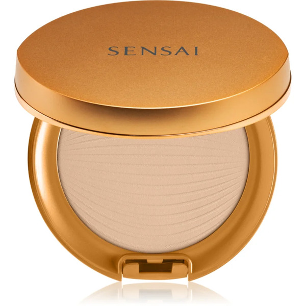  Sensai Silky Bronze Natural Veil Compact Fondotinta Compatto In Polvere Per Una Pelle Luminosa E Liscia Colore Sc01 Light 8,5 G 