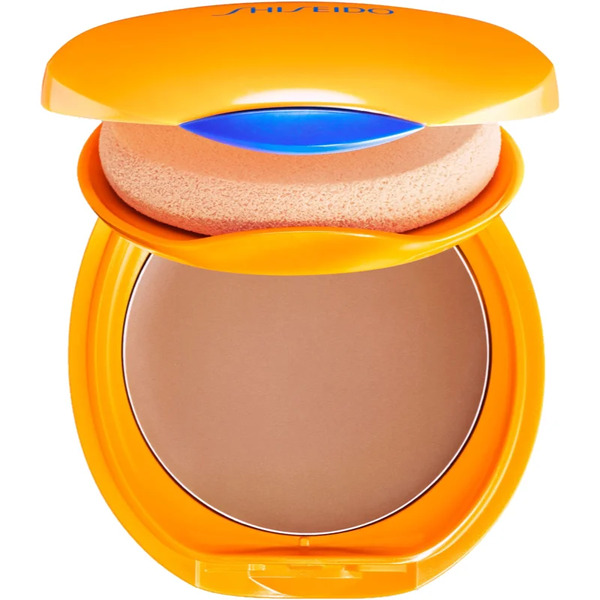  Shiseido Expert Sun Protector Tanning Compact Foundation Spf10 Fondotinta Compatto Waterproof Ricaricabile Colore Bronze 12 G 