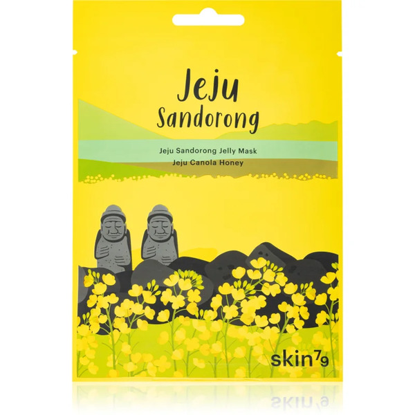  Skin79 Jeju Sandorong Jeju Canola Honey Maschera In Tessuto Nutriente Per Rigenerare La Superficie Della Pelle 33 G 