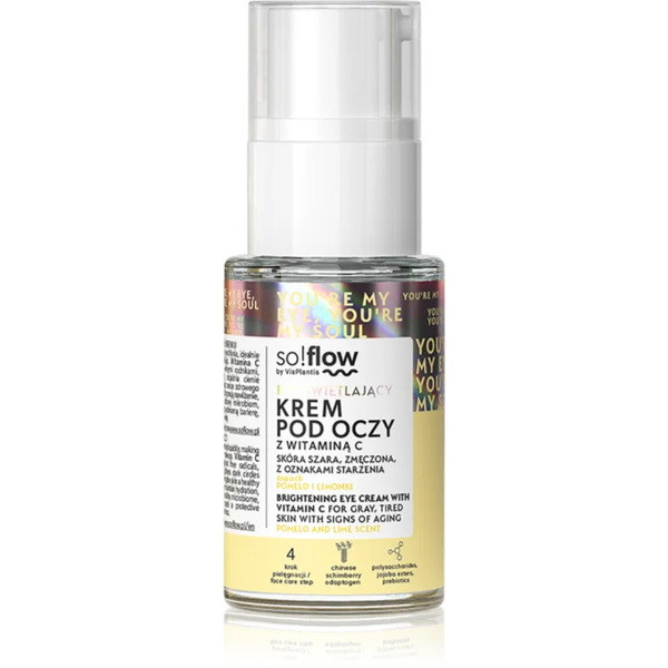  So!flow Brightening Eye Cream With Vitamin C Crema Detossinante E Illuminante Per Il Contorno Occhi Con Vitamina C 15 Ml 
