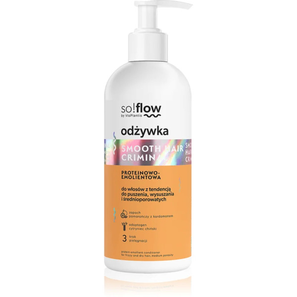  So!flow Frizzy And Dry Hair Protein-emollient Conditioner Balsamo Lisciante Contro I Capelli Crespi 300 Ml 