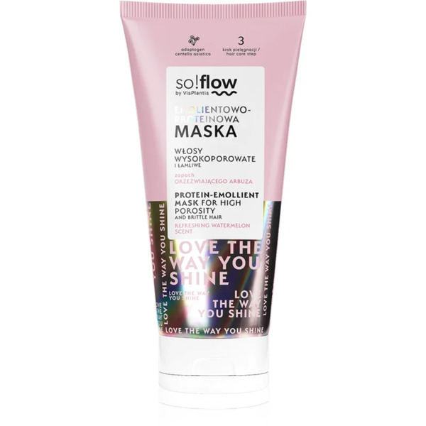  So!flow High Porosity Hair Protein-emollient Mask Maschera Rinforzante Per Capelli Fragili E Stanchi 200 Ml 