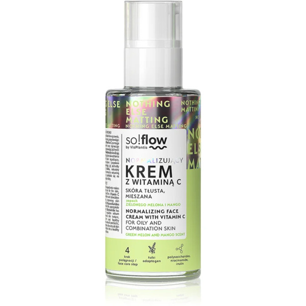  So!flow Normalizing Face Cream With Vitamin C Crema Normalizzante Per Pelli Grasse Con Vitamina C 50 Ml 