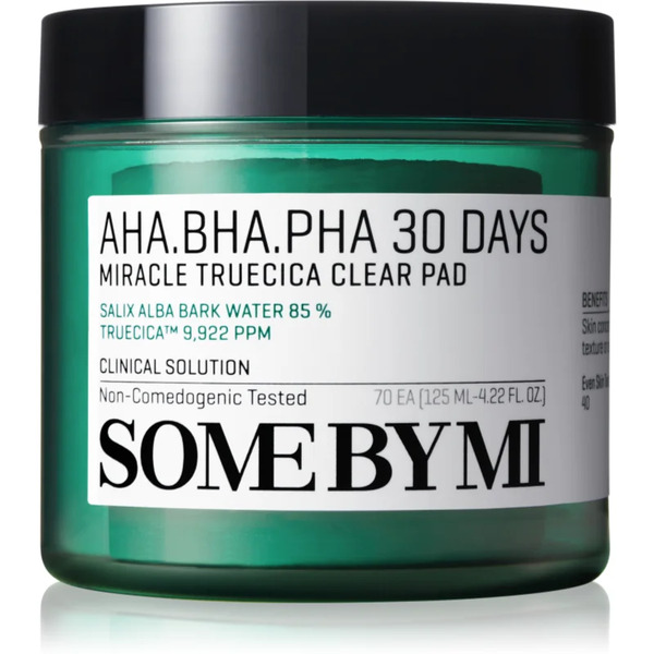  Some By Mi Aha∙bha∙pha 30 Days Miracle Truecica Clear Pad Dischetti Detergenti Per Pelli Problematiche, Acne 70 Pz 