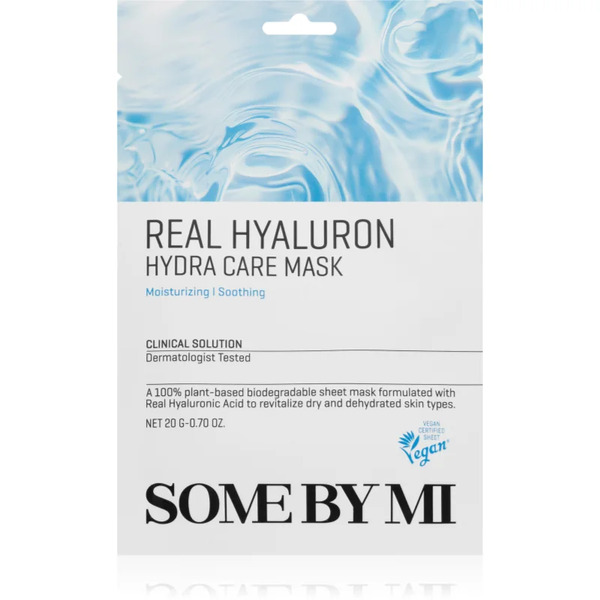  Some By Mi Clinical Solution Hyaluron Hydra Care Mask Mascheraviso Idratante In Tessuto Con Effetto Lenitivo 20 G 