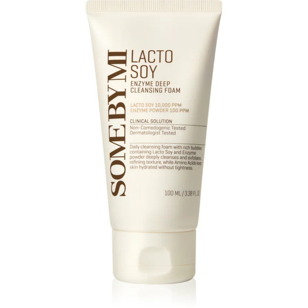  Some By Mi Lacto Soy Enzyme Deep Cleansing Foam Mousse Di Pulizia Profonda Con Effetto Lenitivo 100 Ml 