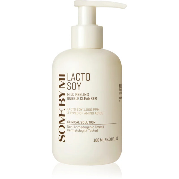  Some By Mi Lacto Soy Mild Bubble Peeling Cleanser Scrub Detergente Delicato Per Pelli Sensibili 180 Ml 