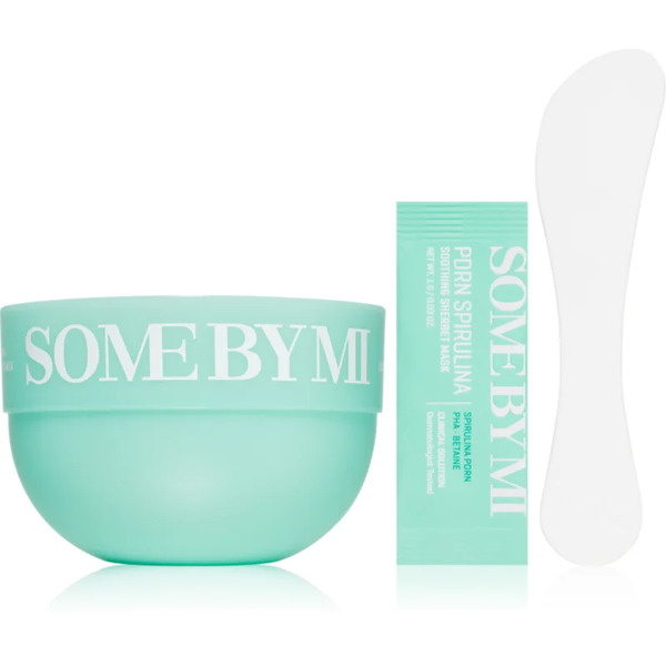  Some By Mi Pdrn Spirulina Soothing Sherbet Mask Maschera Lenitiva Viso Con Effetto Rinfrescante 10x1 G 