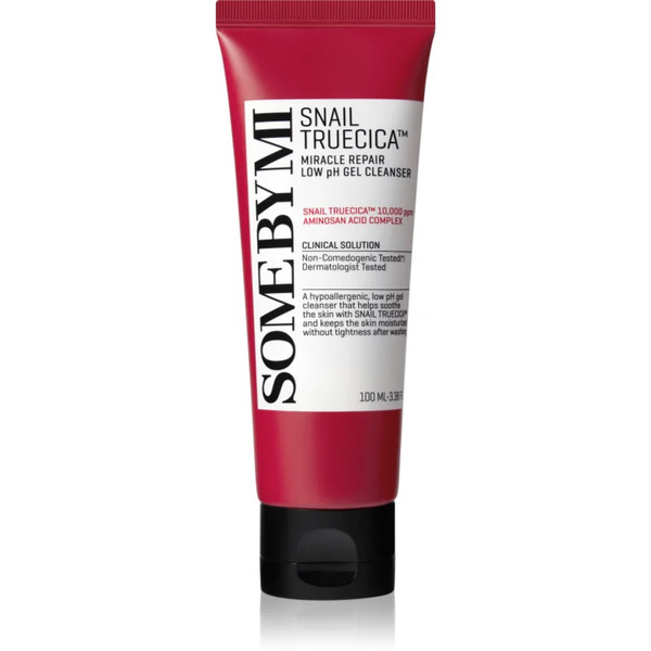  Some By Mi Snail Truecica Miracle Repair Low Ph Cel Cleanser Gel Detergente Lenitivo Per Pelli Grasse E Problematiche 100 Ml 